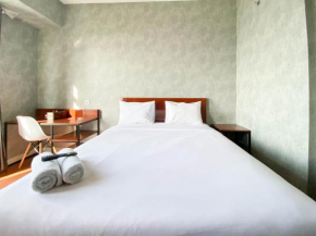 Homey and Good Choice Studio at Amartha View Apartment By Travelio